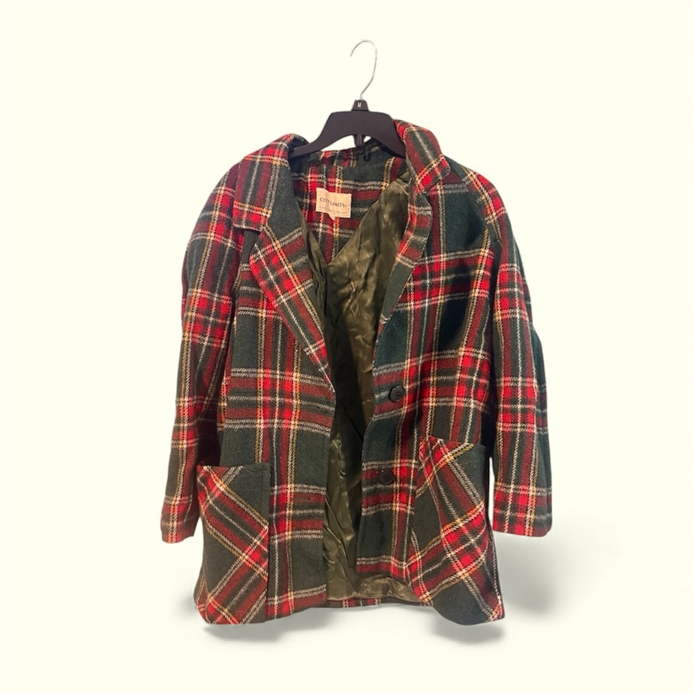 Vintage Women’s Plaid Jacket